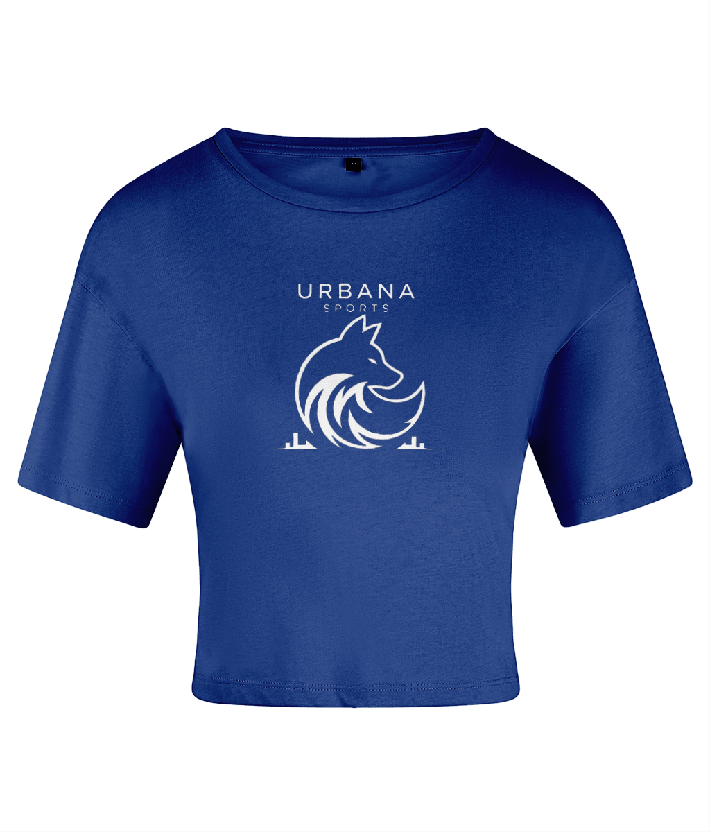 Urbana Sports Women's Performance Crop Top | Lightweight Athletic Crop Tee | Brandabubble - Brandabubble