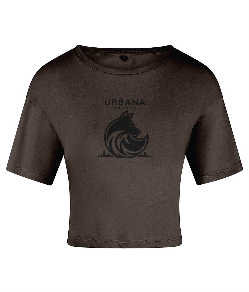 Urbana Sports Women's Performance Crop Top | Lightweight Athletic Crop Tee | Brandabubble - Brandabubble