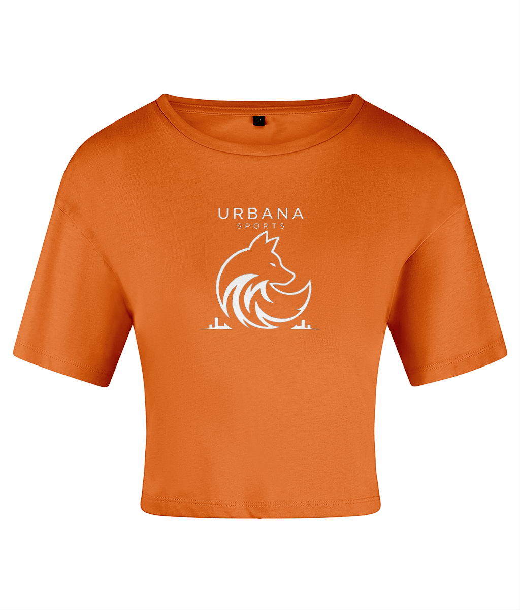 Urbana Sports Women's Performance Crop Top | Lightweight Athletic Crop Tee | Brandabubble - Brandabubble