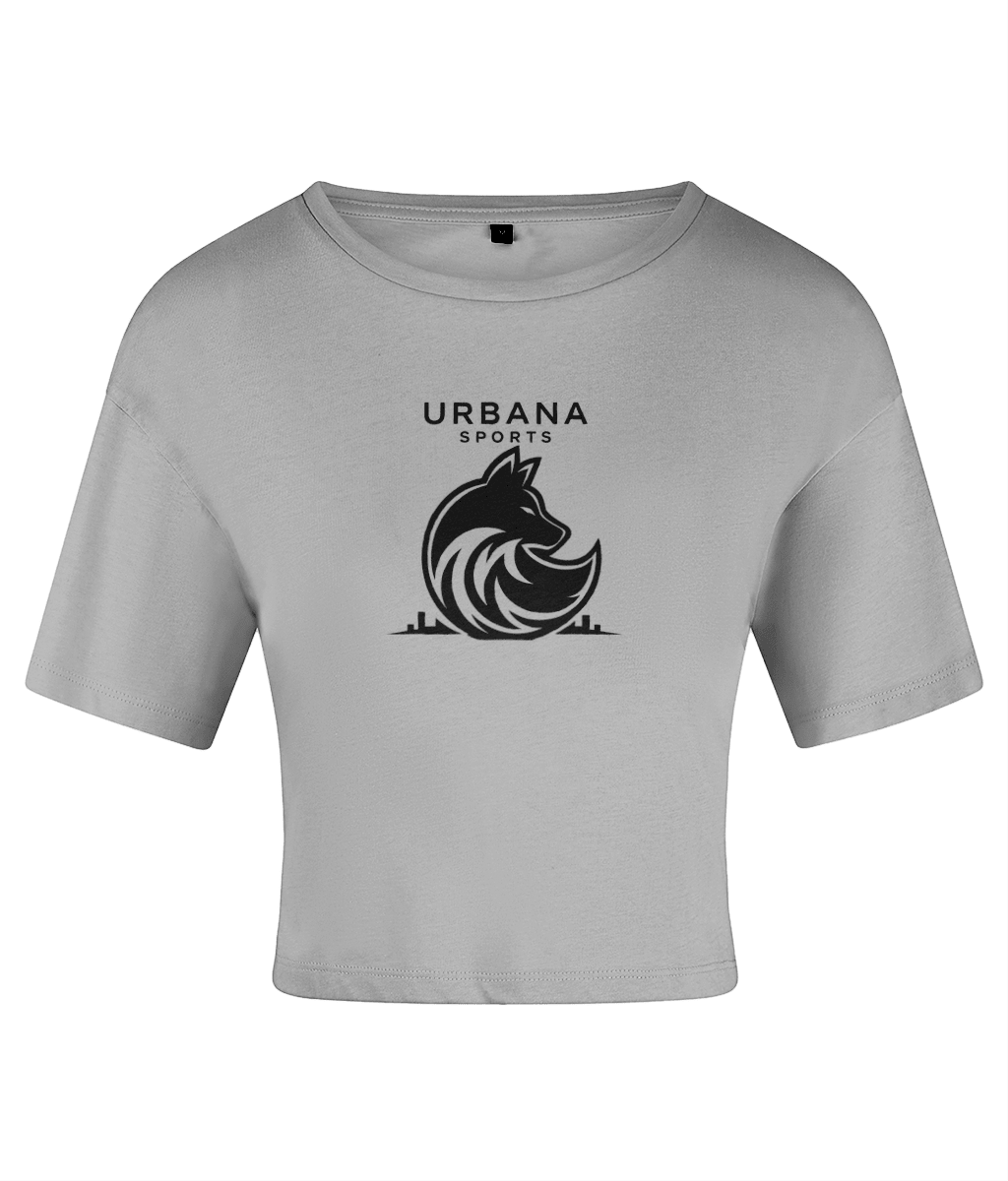 Urbana Sports Women's Performance Crop Top | Lightweight Athletic Crop Tee | Brandabubble - Brandabubble