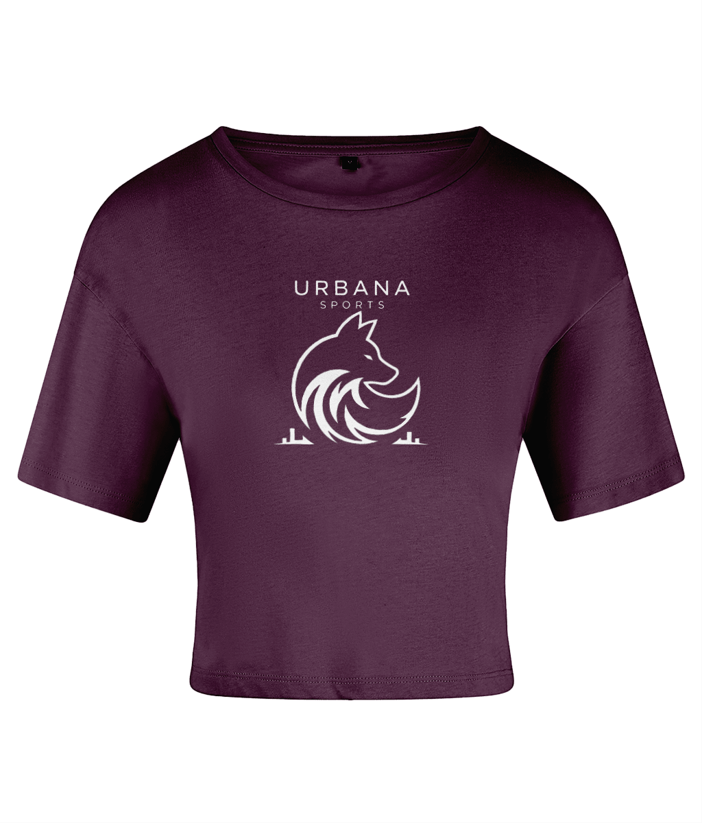 Urbana Sports Women's Performance Crop Top | Lightweight Athletic Crop Tee | Brandabubble - Brandabubble
