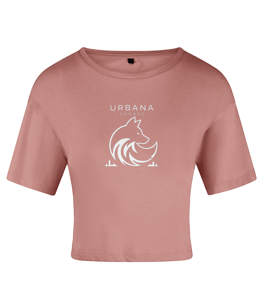 Urbana Sports Women's Performance Crop Top | Lightweight Athletic Crop Tee | Brandabubble - Brandabubble