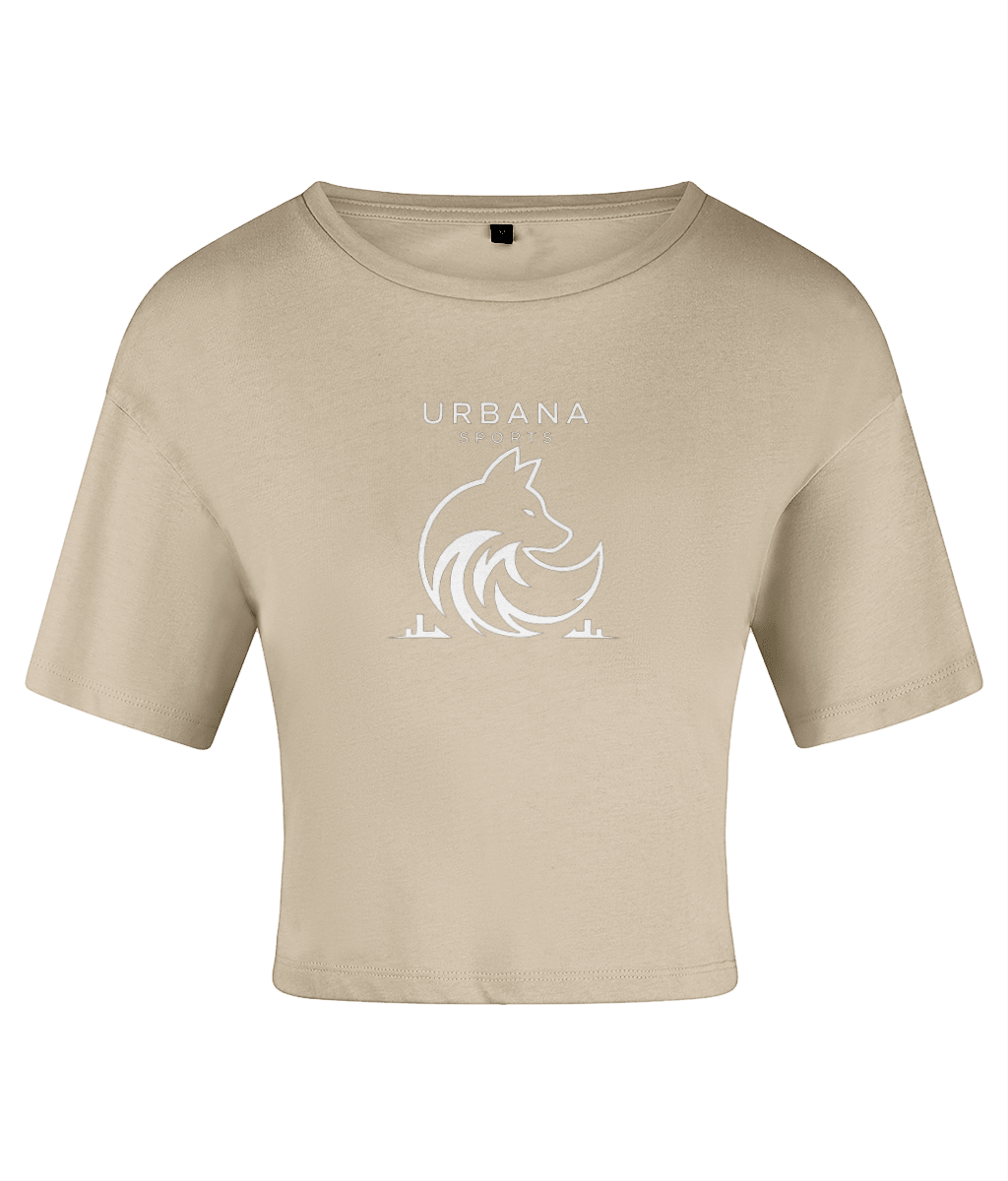 Urbana Sports Women's Performance Crop Top | Lightweight Athletic Crop Tee | Brandabubble - Brandabubble