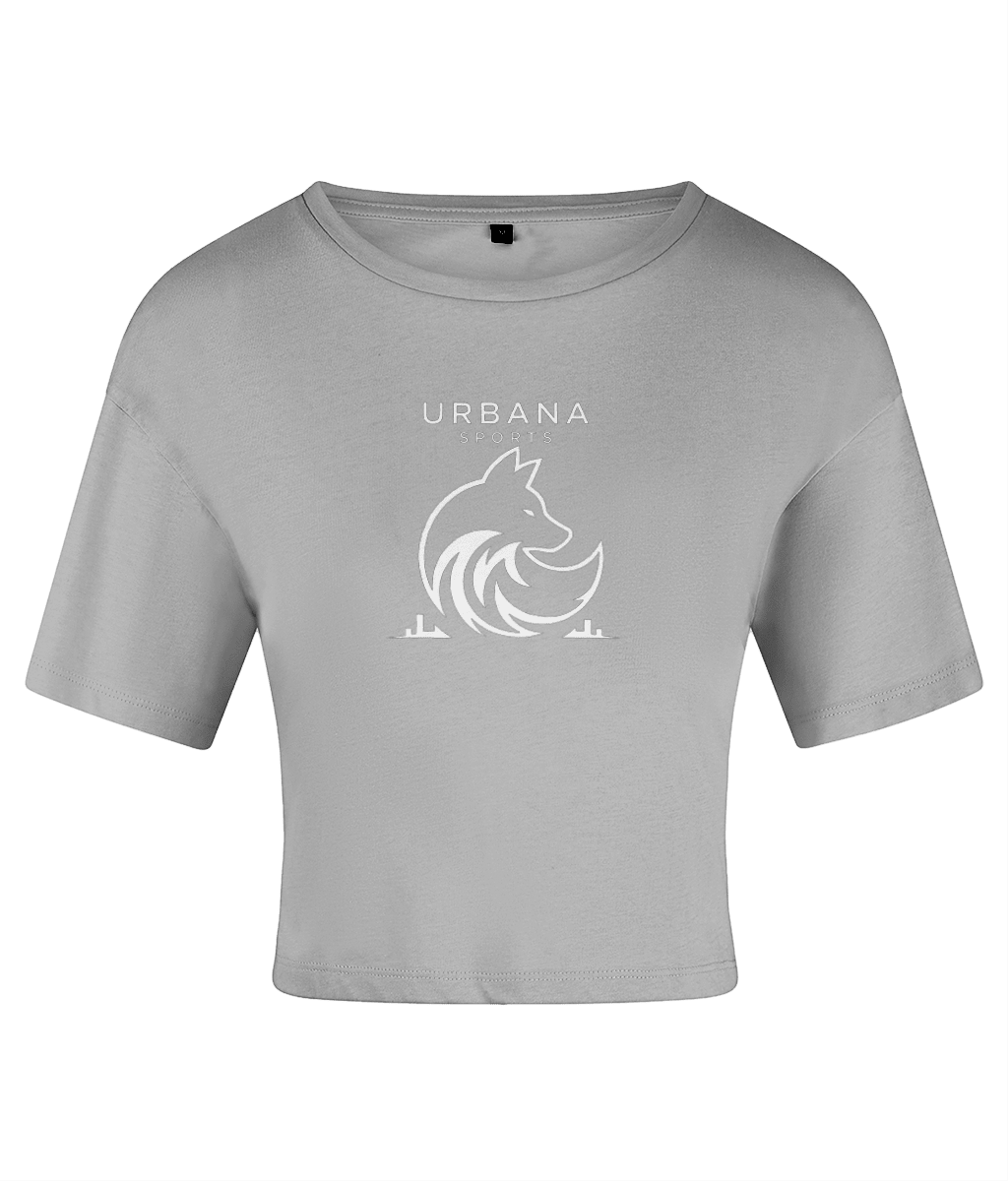 Urbana Sports Women's Performance Crop Top | Lightweight Athletic Crop Tee | Brandabubble - Brandabubble
