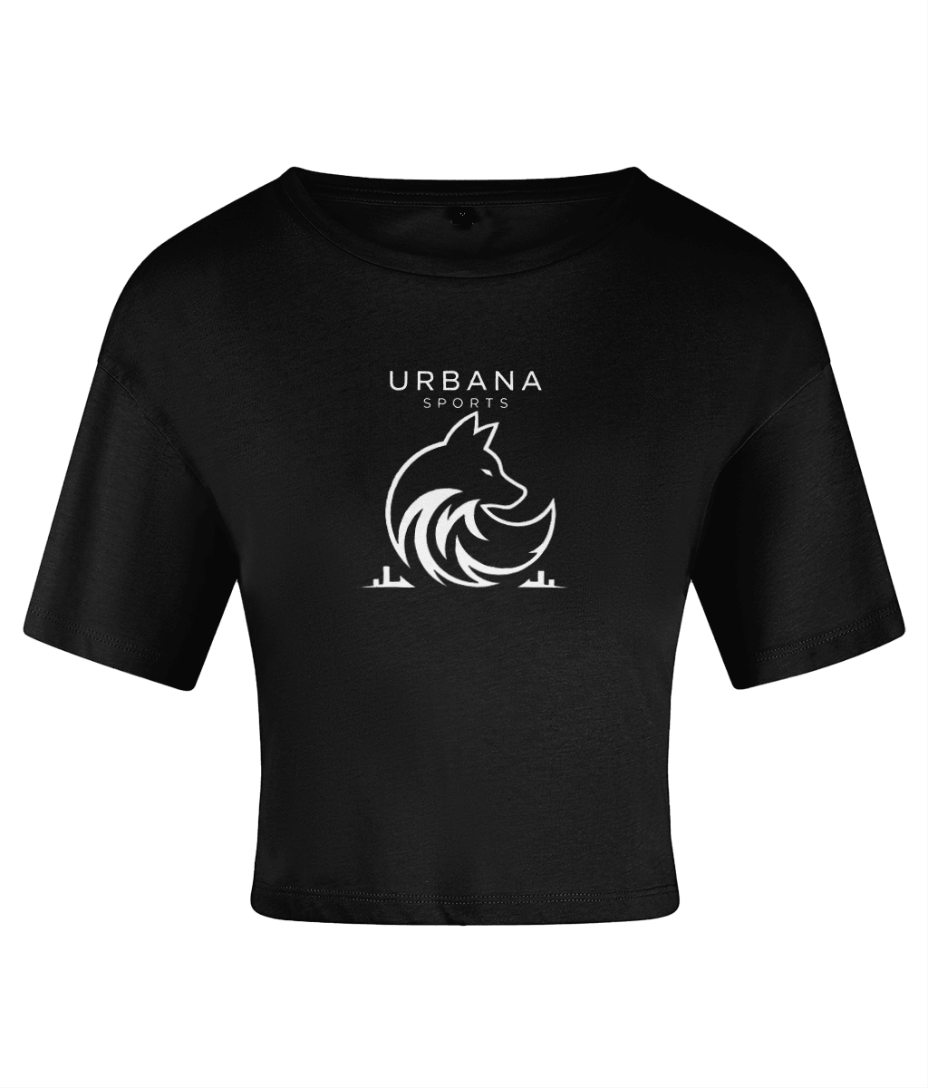 Urbana Sports Women's Performance Crop Top | Lightweight Athletic Crop Tee | Brandabubble - Brandabubble