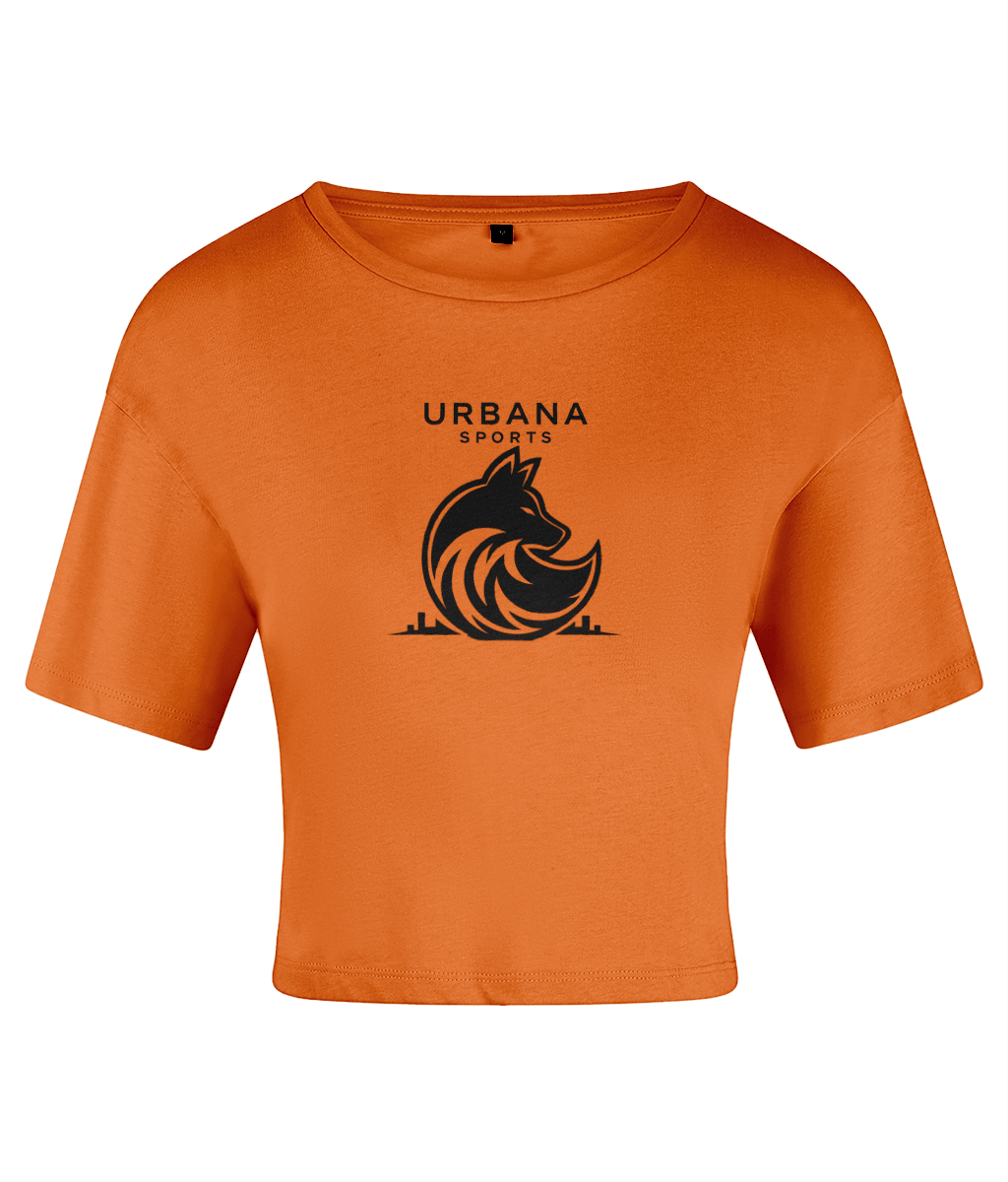 Urbana Sports Women's Performance Crop Top | Lightweight Athletic Crop Tee | Brandabubble - Brandabubble