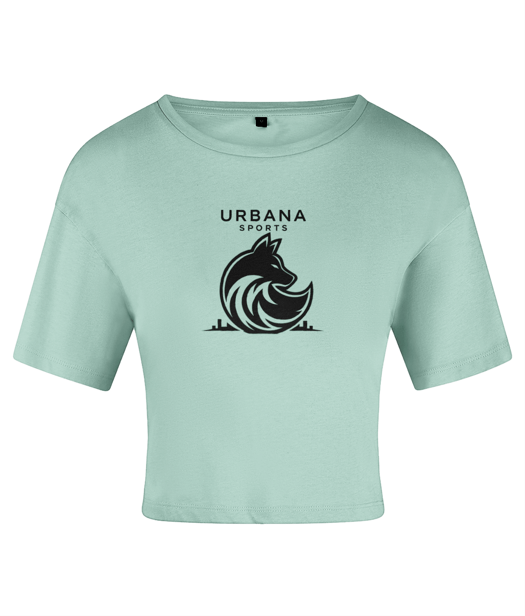 Urbana Sports Women's Performance Crop Top | Lightweight Athletic Crop Tee | Brandabubble - Brandabubble