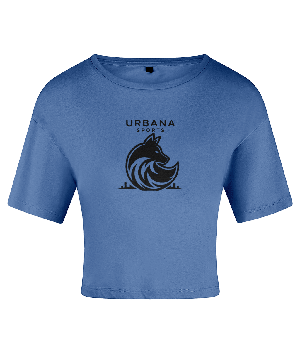 Urbana Sports Women's Performance Crop Top | Lightweight Athletic Crop Tee | Brandabubble - Brandabubble