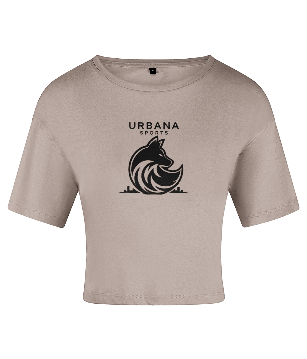 Urbana Sports Women's Performance Crop Top | Lightweight Athletic Crop Tee | Brandabubble - Brandabubble