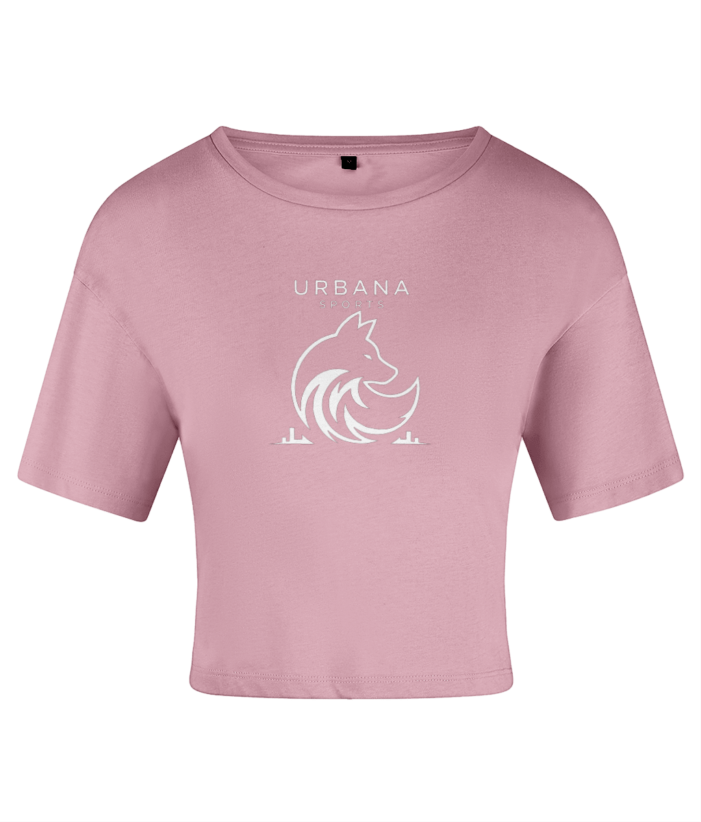 Urbana Sports Women's Performance Crop Top | Lightweight Athletic Crop Tee | Brandabubble - Brandabubble