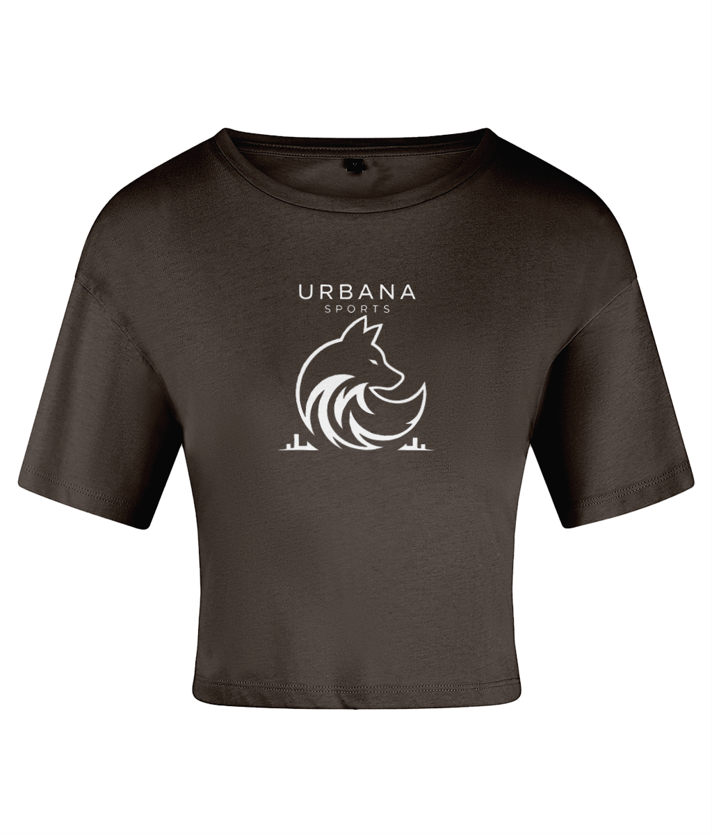Urbana Sports Women's Performance Crop Top | Lightweight Athletic Crop Tee | Brandabubble - Brandabubble
