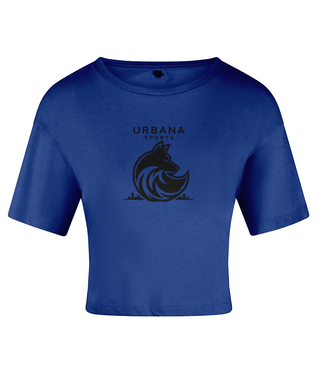 Urbana Sports Women's Performance Crop Top | Lightweight Athletic Crop Tee | Brandabubble - Brandabubble