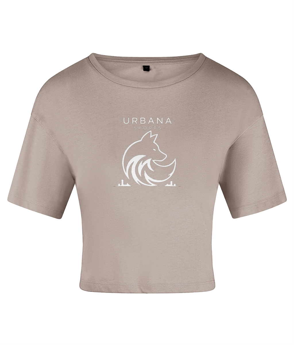 Urbana Sports Women's Performance Crop Top | Lightweight Athletic Crop Tee | Brandabubble - Brandabubble