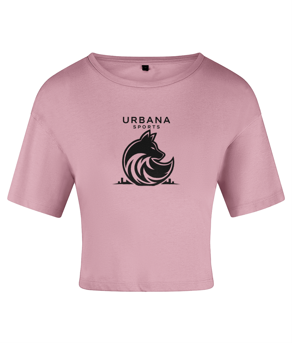 Urbana Sports Women's Performance Crop Top | Lightweight Athletic Crop Tee | Brandabubble - Brandabubble