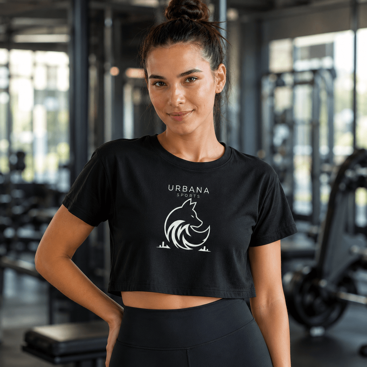 Urbana Sports Women's Performance Crop Top | Lightweight Athletic Crop Tee | Brandabubble - Brandabubble